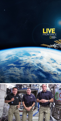 『ライブ・フロム・スペース:宇宙より生中継』を3月15日朝9：00～生放送！