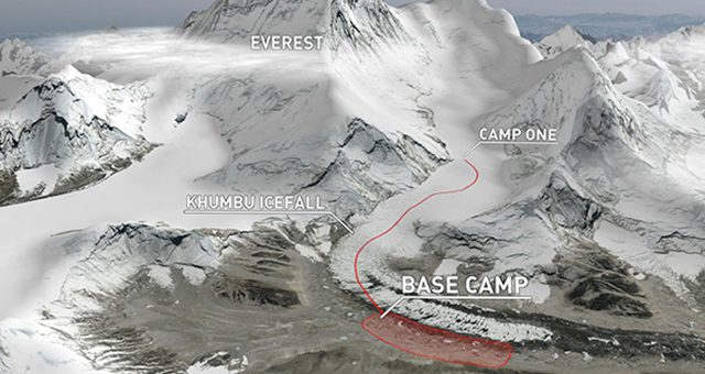 大雪崩発生 その時エベレストでは (原題: Everest Avalanche)の写真