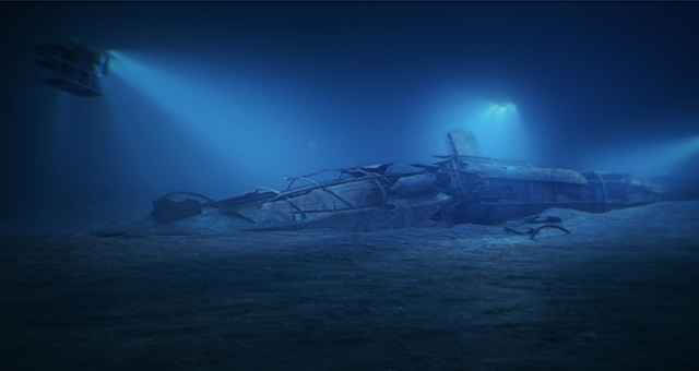 海底で眠るUボート (原題: Assassins Of The Deep)の写真
