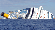 豪華客船コスタ・コンコルディアの悲劇の写真