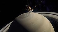 土星探査機カッシーニ：最後のミッションの写真