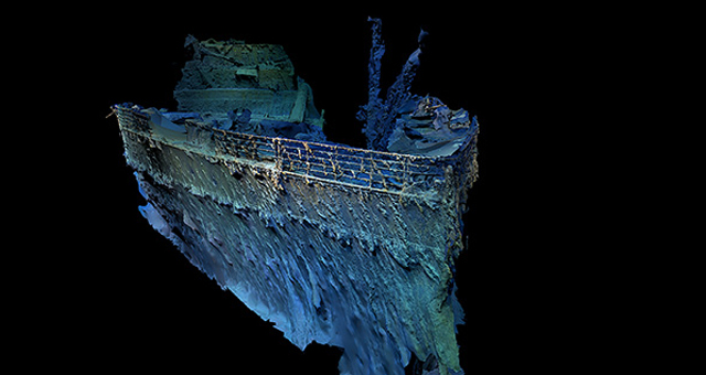 深海へ！タイタニック号再調査の写真