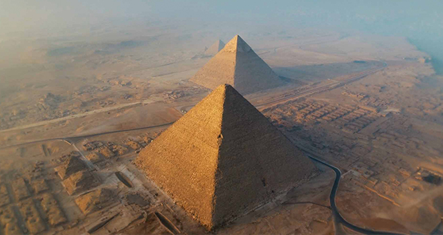 エジプト空中散歩の写真