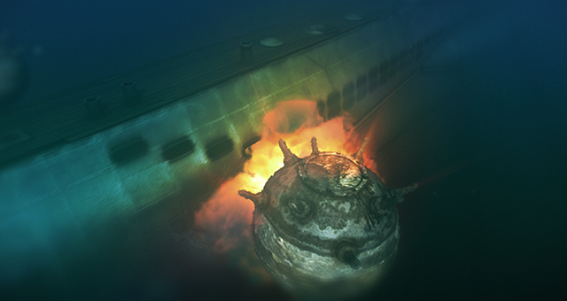 ナチス潜水艦U-745の謎の写真