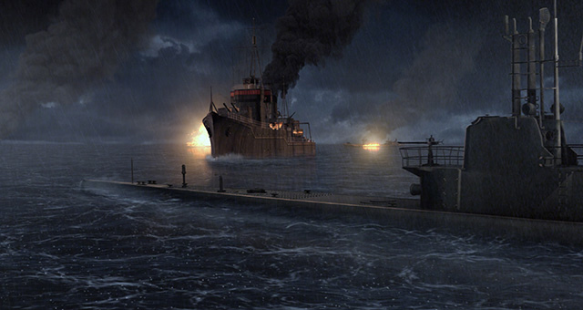第二次世界大戦の潜水艦 3の写真