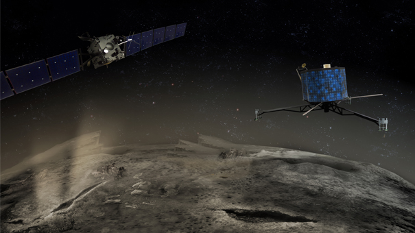 人類初！探査機ロゼッタ 彗星への着陸の写真