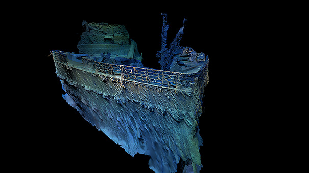 深海へ！タイタニック号再調査の写真