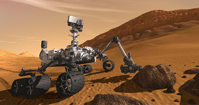 火星探査車キュリオシティ：生命の痕跡の写真