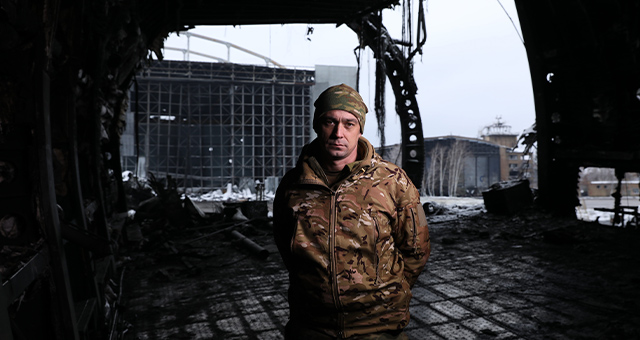 ウクライナ：徹底抗戦の真実の写真
